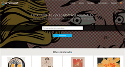 Desktop Screenshot of es.amorosart.com